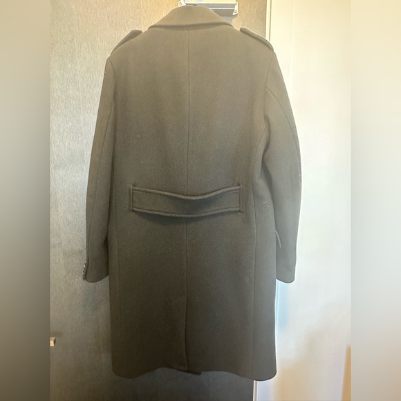 *NEW* H&M/Dark Green long trench coat - Picture 3 of 5